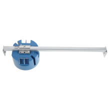 Heavy Duty Blue Ceiling Fan Mounting Bracket with Adjustable Rod