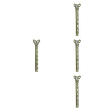 4Pcs Dark Green Zinc Alloy Cat Pull Handles for Office Cabinets