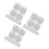Silver Scratch Off Sticker Sheets DIY Party Raffle Tickets 1
