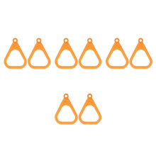 8St Oefenringen Pp+metaal Voor Workout En Gymnastiek