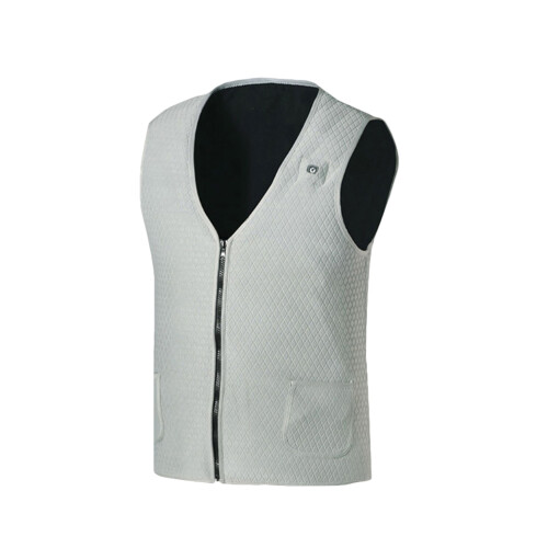 Dames USB Verwarmd Vest Grijs Warmhoudend
