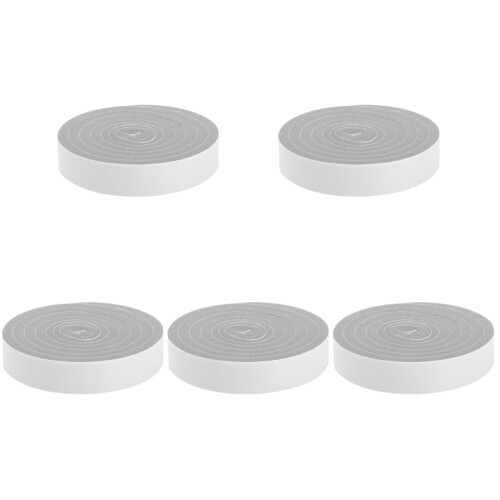 5Rolls Flexible Foam Seal Strips for Air Conditioner Doors and Windows