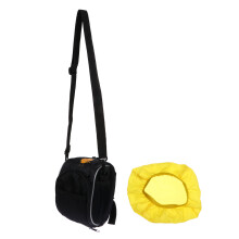 Schwarze Nylon Fahrradtasche Einzelschulter Bike Zubehör