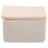 Crucible En Oxyde D'aluminium Beige Couvercle Pour Fusion 1