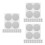 Silver Scratch Off Sticker Sheets DIY Party Raffle Tickets 2