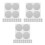 Silver Scratch Off Sticker Sheets DIY Party Raffle Tickets 3