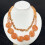 Trendy Two Layer Statement Necklace Portable-emerald green 6