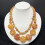 Trendy Two Layer Statement Necklace Portable-emerald green 7