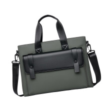 Große Laptoptasche für 14-Zoll-Notebooks mit mehreren-Grün