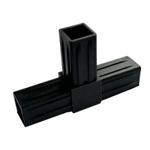 Raccords de tuyauterie en alliage d'aluminium,-20x20 T 3 voies