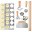 8 Pcs Ravioli Mold Set Include Ravioli Maker Press,Dough Scraper, Dumpling Maker, Ravioli Maker Cutter Set,Pasta Making-yiwu 1