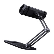 Ergonomischer Tablet-Ständer aus Legierung,-Grau