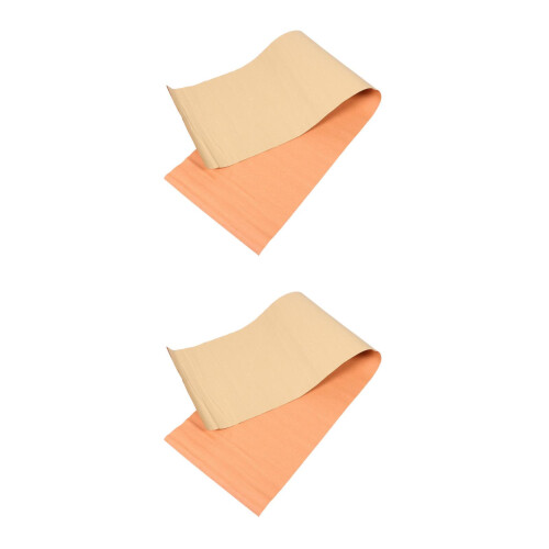 2Pièces Doublure Rigide En Cuir Bondé Pour Accessoires Sac 2