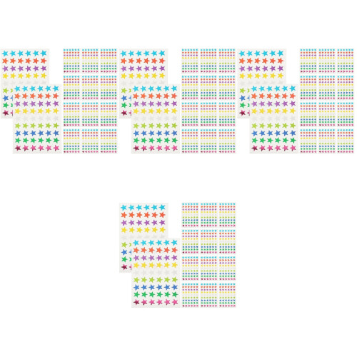 Stickers Autocollants Décoratifs Durable Couleur Variée DIY 1