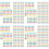 Stickers Autocollants Décoratifs Durable Couleur Variée DIY 4
