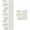 Stickers Autocollants Décoratifs Durable Couleur Variée DIY 6