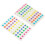 Stickers Autocollants Décoratifs Durable Couleur Variée DIY 11