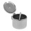 2Pcs Silver Stainless Steel Spice Jars with Lid Spoon for Kitchen Use 8