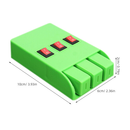 2Pcs Compact 3-Channel light Source ABS Physics Stem Kit 1
