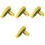 8Pcs Yellow Flat Webbing for Heavy Duty Hoist and Rigging 2
