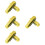 8Pcs Yellow Flat Webbing for Heavy Duty Hoist and Rigging 6