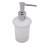 2Pcs Silver Bathroom Soap Dispenser with Leakproof Liquid Pump 7