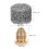 4Set Quick Install Foam Cannon Nozzle 1.1mm with Reusable Mesh Filter 2