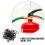 200Pcs Fire Extinguisher Valve Gaskets Black Rubber for Industrial Use 6