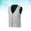 Dames USB Verwarmd Vest Grijs Warmhoudend 2