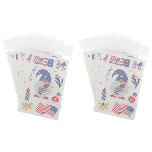 Amerikaanse Independence Day Party Stickers Watertransfer 2