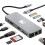 Station d'accueil USB C 11 en 1 avec sortie vidéo numérique, 3