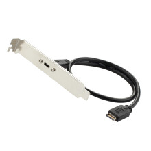 Short USB Type E To Type C Adapters Cable 10Gbps Transmission
