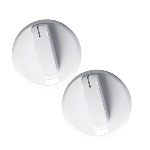 Bouton de minuterie de sèche-linge WE03X25285, 2 pièces,