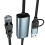 Convertisseur Ethernet USB et Type C fiable pour une connexion 1