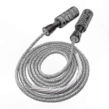 Skipping Rope for Adult Fitness Training with Sponge Handles and Durable Plastic Bearings