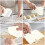 3 Pcs Plastic Dough Spatula - Dough Scraper Bowl Scraper. Dough Scraper Card 2