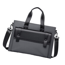 Large Capacity Laptop Bag For 14Inch Notebook With-Gray
