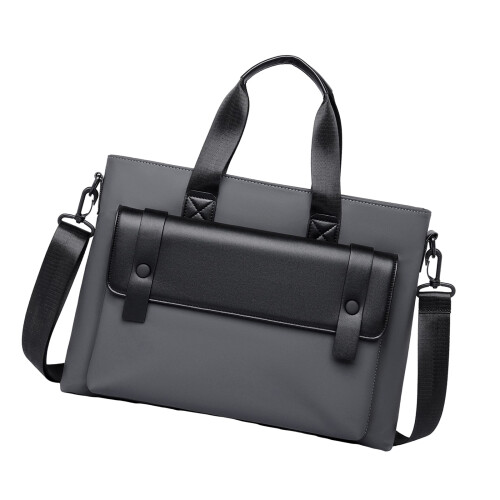 Large Capacity Laptop Bag For 14Inch Notebook With-Gray