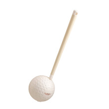 Practical Wall Mount Toilet Brush with Soft-Creamy yellow