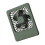 Portable Handheld Desk Fan Square USB Plug in Powerful-Green 1