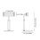 Portable Tablets Arm Stand With AntiSlip Grips And-White 4