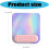 Memorys Foams Wrist Rest Mouse Mats With Smooth Surfaces-Purple 4