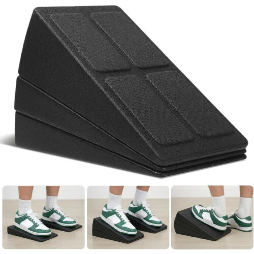 Σετ μπλοκ squat wedge 3 τεμαχίων υψηλής πυκνότητας από EPP, κεκλιμένες σανίδες 8,5