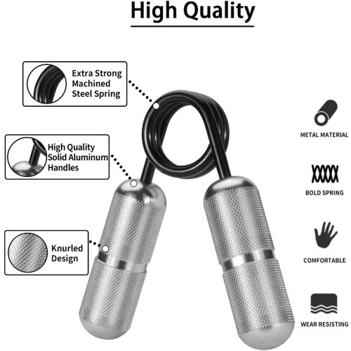 Μεταλλικό εργαλείο εκγύμνασης δύναμης λαβής χειρός, ανακούφιση από το στ 2