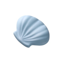 Ergonomische muispolssteun Zachte siliconen-Blauw