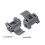 50 stuks kastscharnier restrictor clip plastic beperkingen voor 3