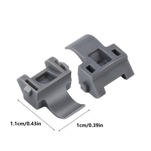 50 stuks kastscharnier restrictor clip plastic beperkingen voor 2