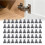 50 stuks kastscharnier restrictor clip plastic beperkingen voor 6