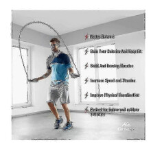 Jump Rope Skipping Rope for Workout, Jumping Rope Jump Ropes for Fitnessblue