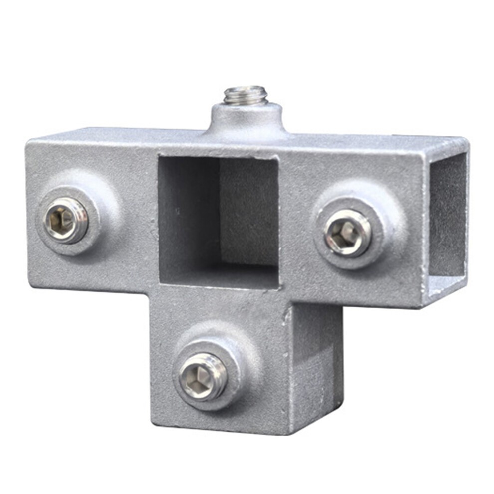 Square Pipe Fixed Joint Storage Rack Connector-30x30 big 4ways-image-OPC-PTZKDS9-NEW